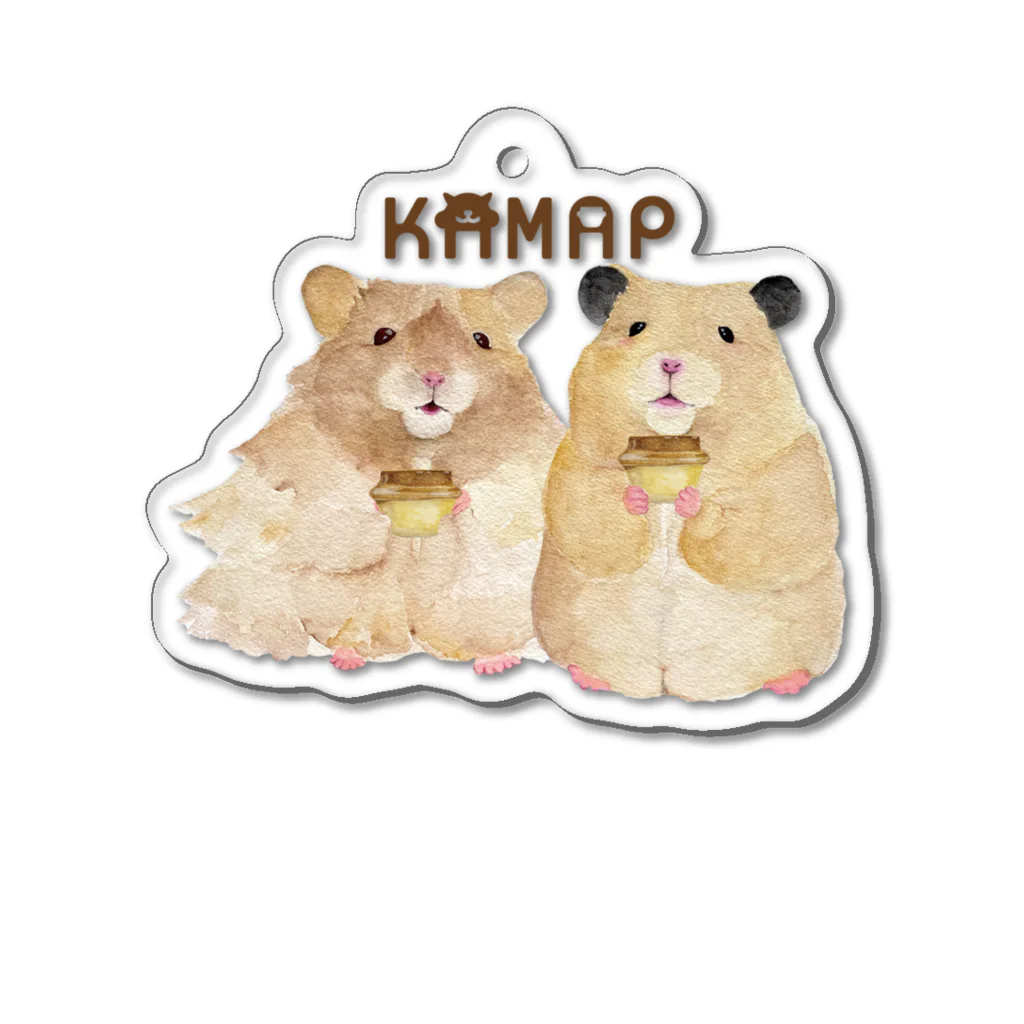 KAMAP ＆ Ricaの【KAMAP】釜めし、買い忘れてまちよ？ アクリルキーホルダー