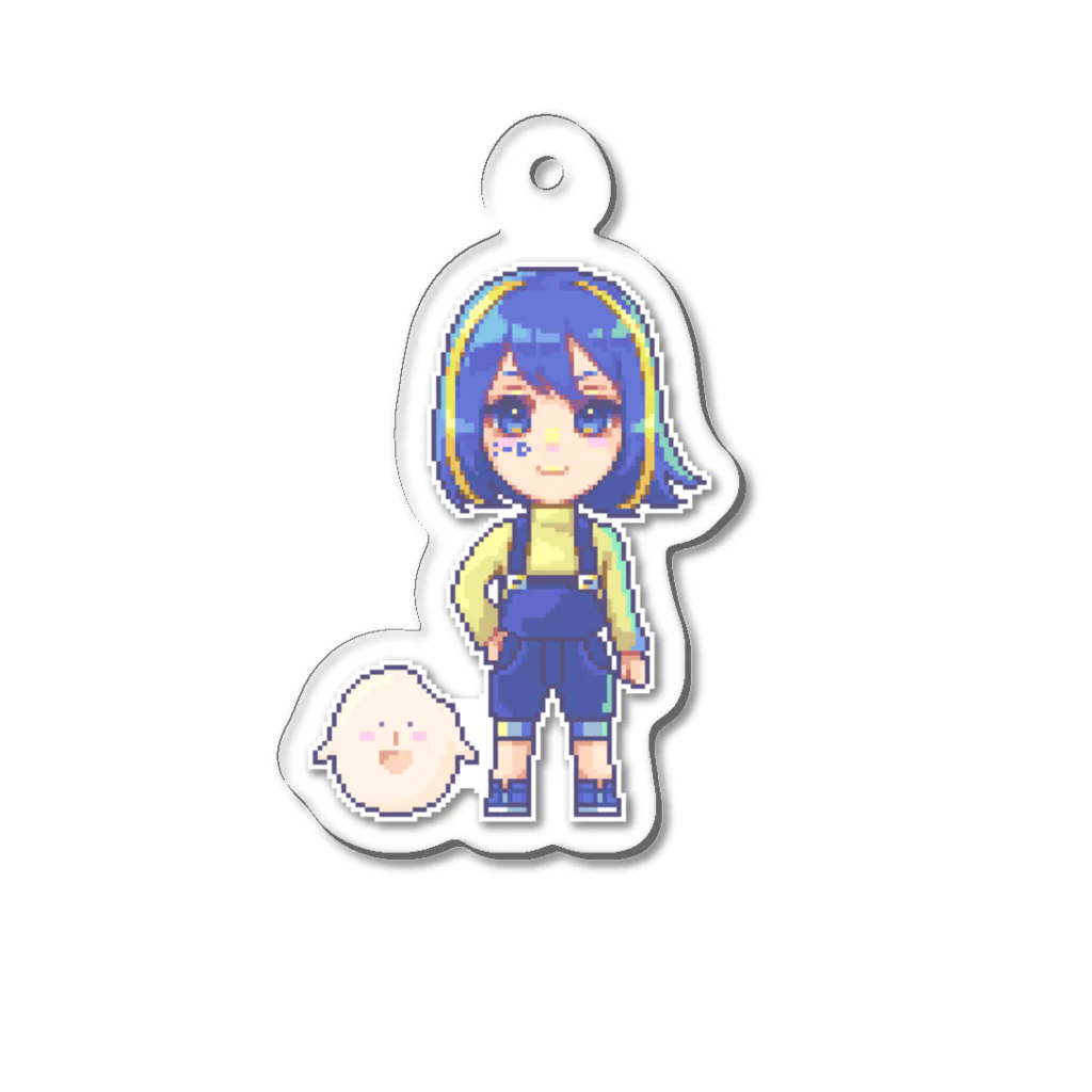 にゅーらいすの米子としんまい君 Acrylic Key Chain