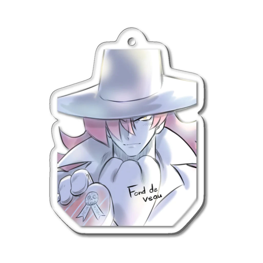 175歳の乙女のCROKET! Acrylic Key Chain