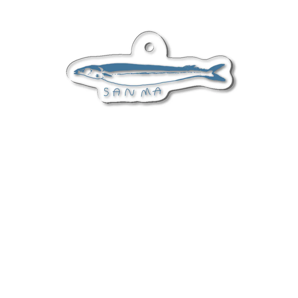 年中正月のSANMA Acrylic Key Chain