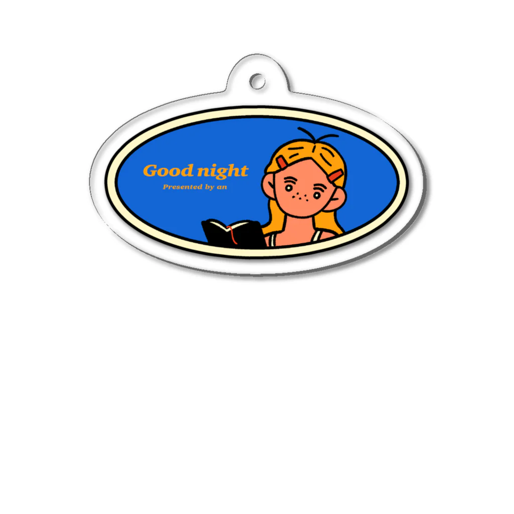 a nのGoodnight Keychain Acrylic Key Chain