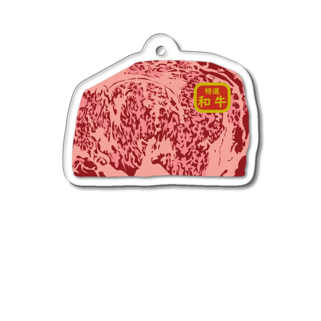 suzumaruのONIKU(文字なし) Acrylic Key Chain