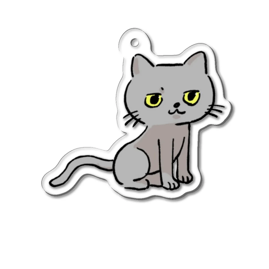 space cat storeのシャノン Acrylic Key Chain