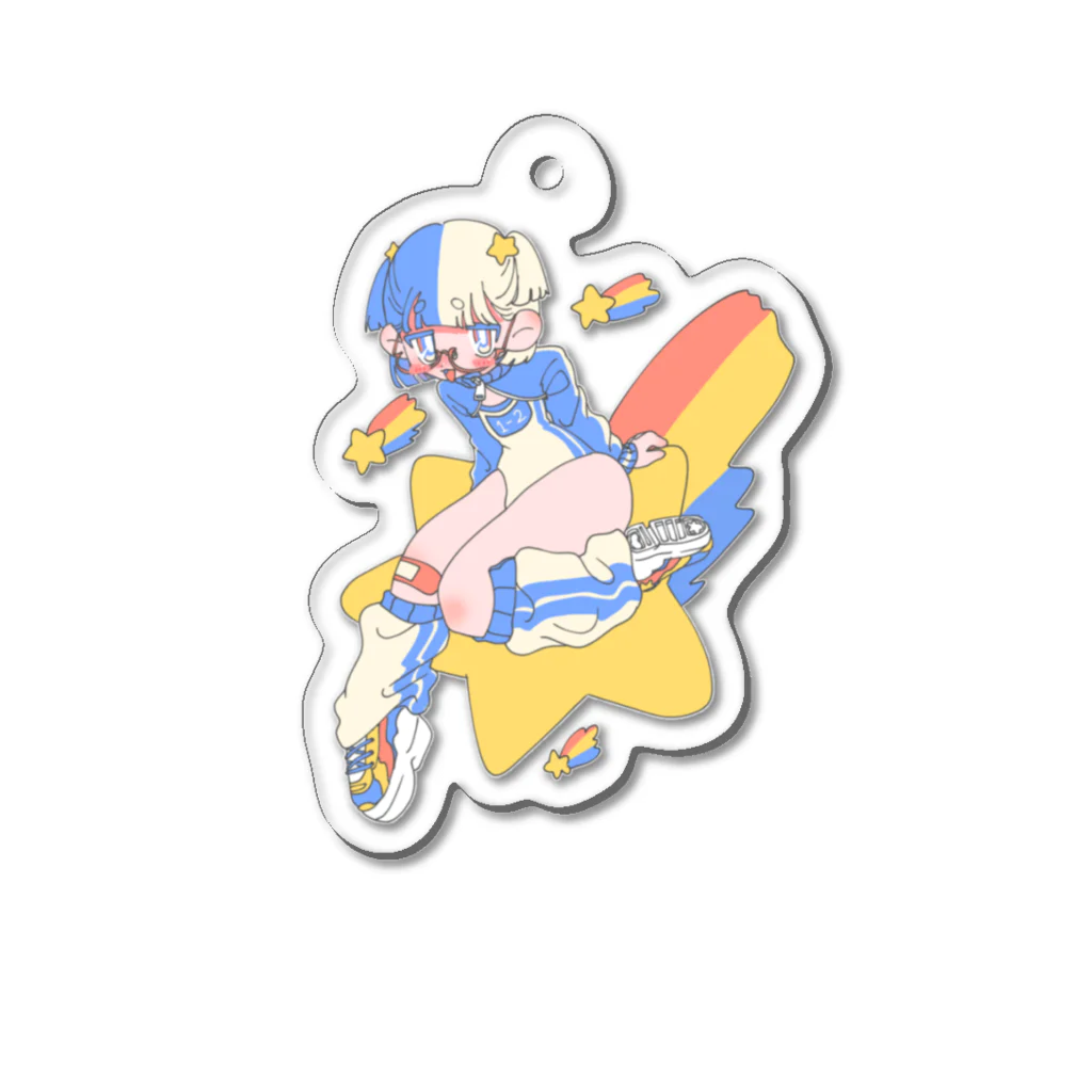 ｺﾀﾛｰ。の☆彡 Acrylic Key Chain