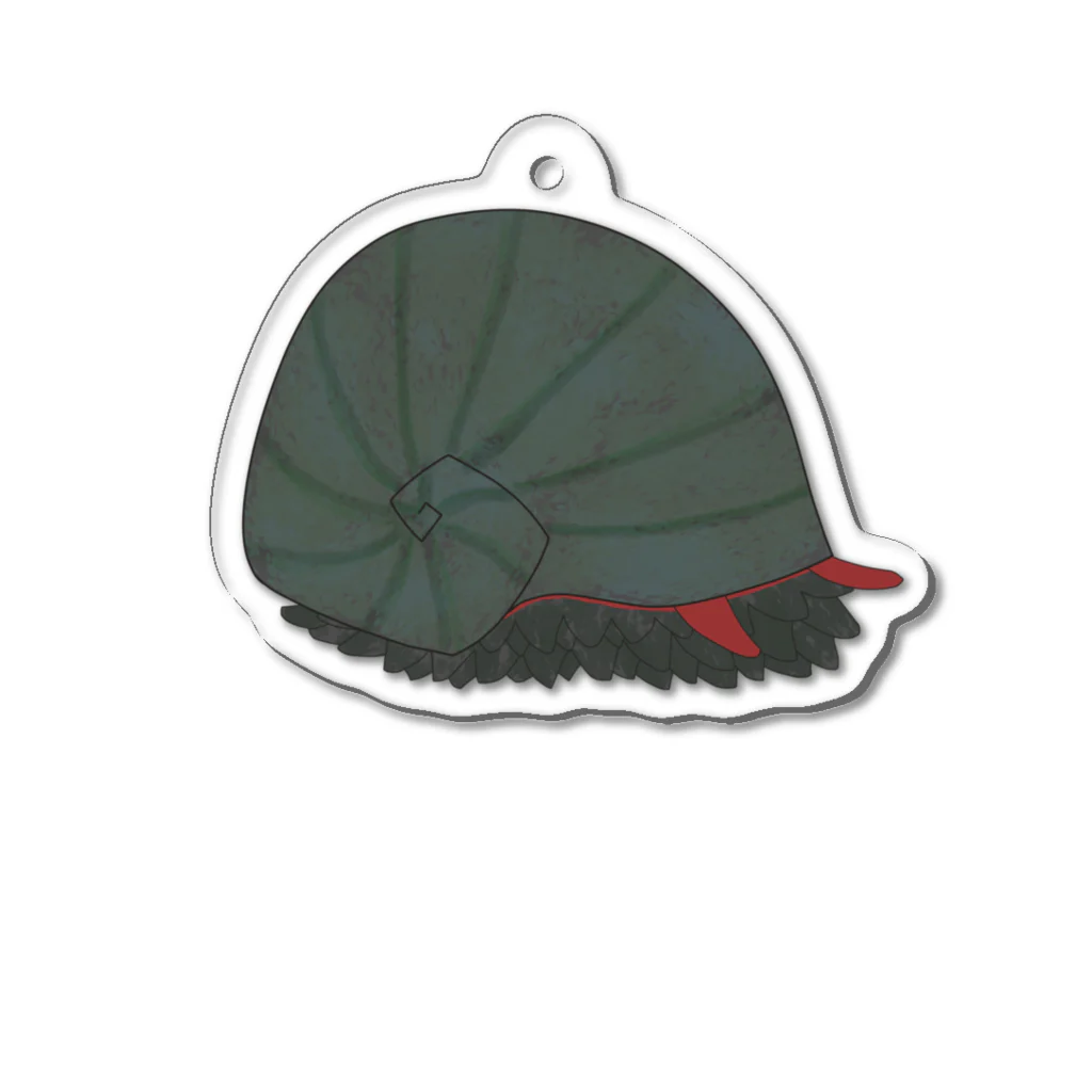 オーヴォの黒スケさん Acrylic Key Chain