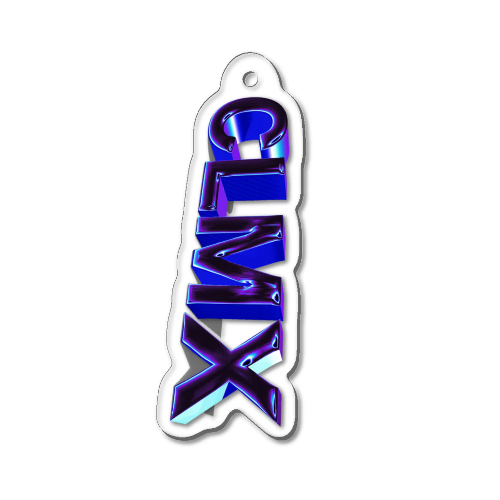 CLMX GOODS "2024"のCLMX FONT LOGO アクリルキーホルダー アクリルキーホルダー