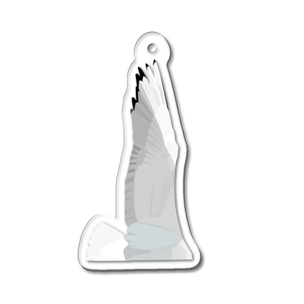 ヤストリのユリカモメ Acrylic Key Chain