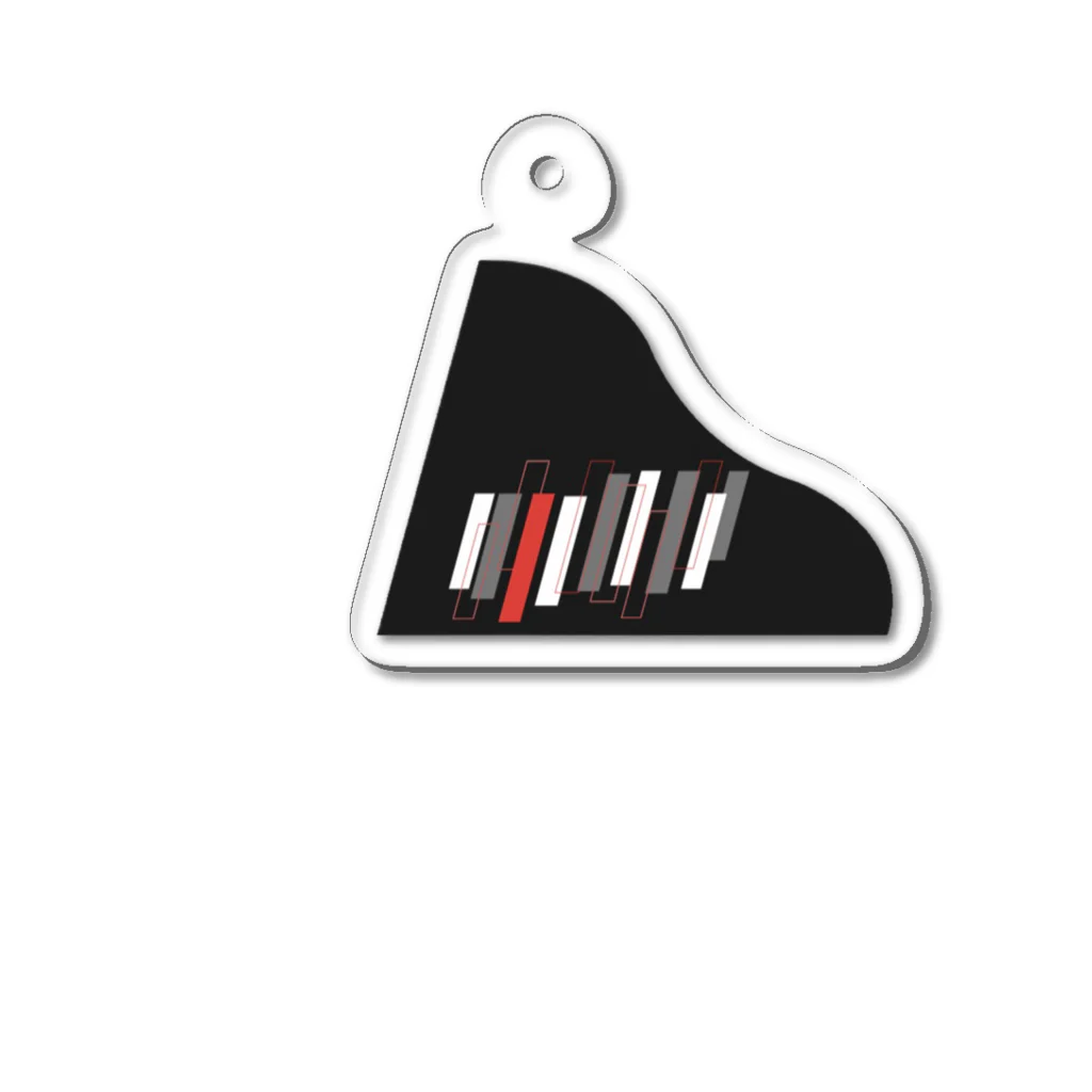 naoemusiqueの10th ANNIVERSARY Acrylic Key Chain