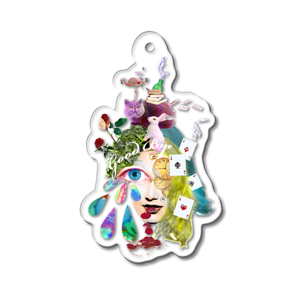 ケオデイヲトのAlice Acrylic Key Chain