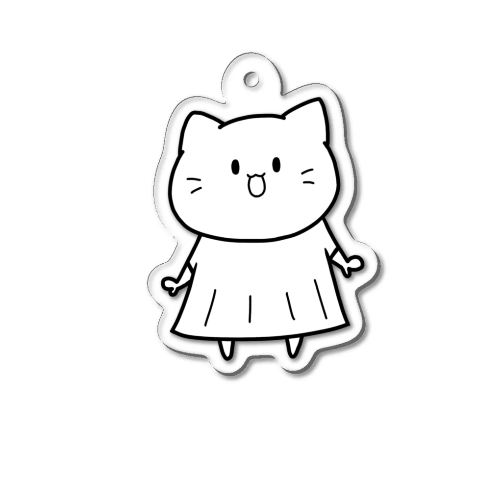 ゆるっとまらっくす。のわんねこ Acrylic Key Chain