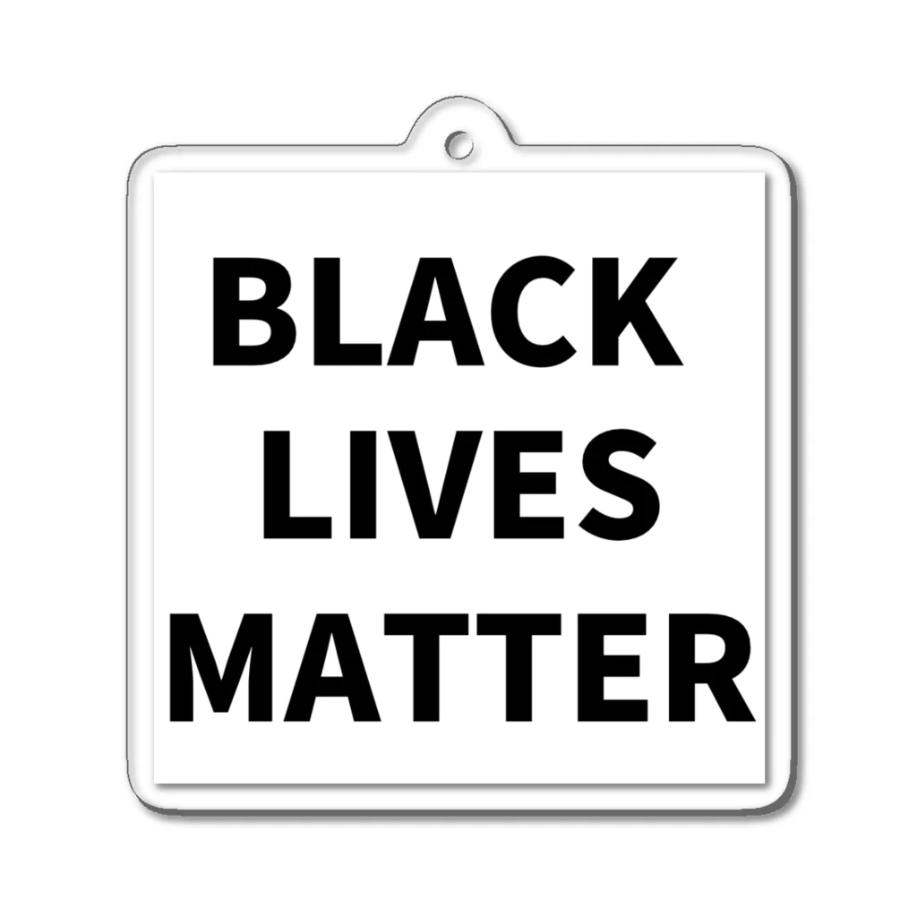 RainbowTokyoのBlack Lives Matter 2 アクリルキーホルダー