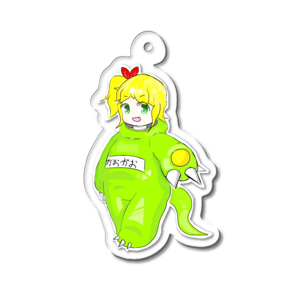 うめのたまりば。（旧）のガオガオちゃんアクキー Acrylic Key Chain