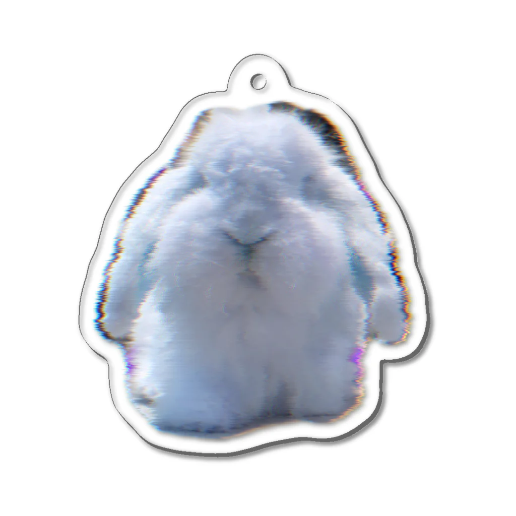 よふかしのホログラム Acrylic Key Chain