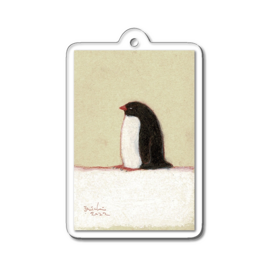 砂滑雑貨店のアデリーペンギン Acrylic Key Chain