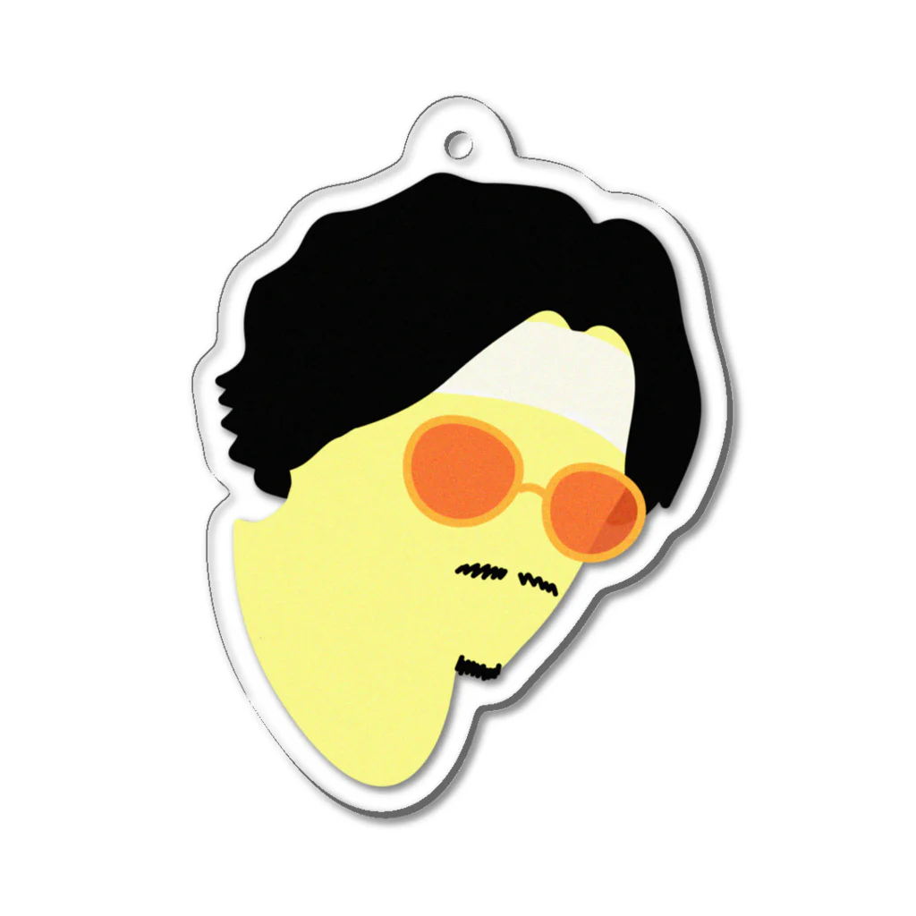 kimichan storeのmy face Acrylic Key Chain