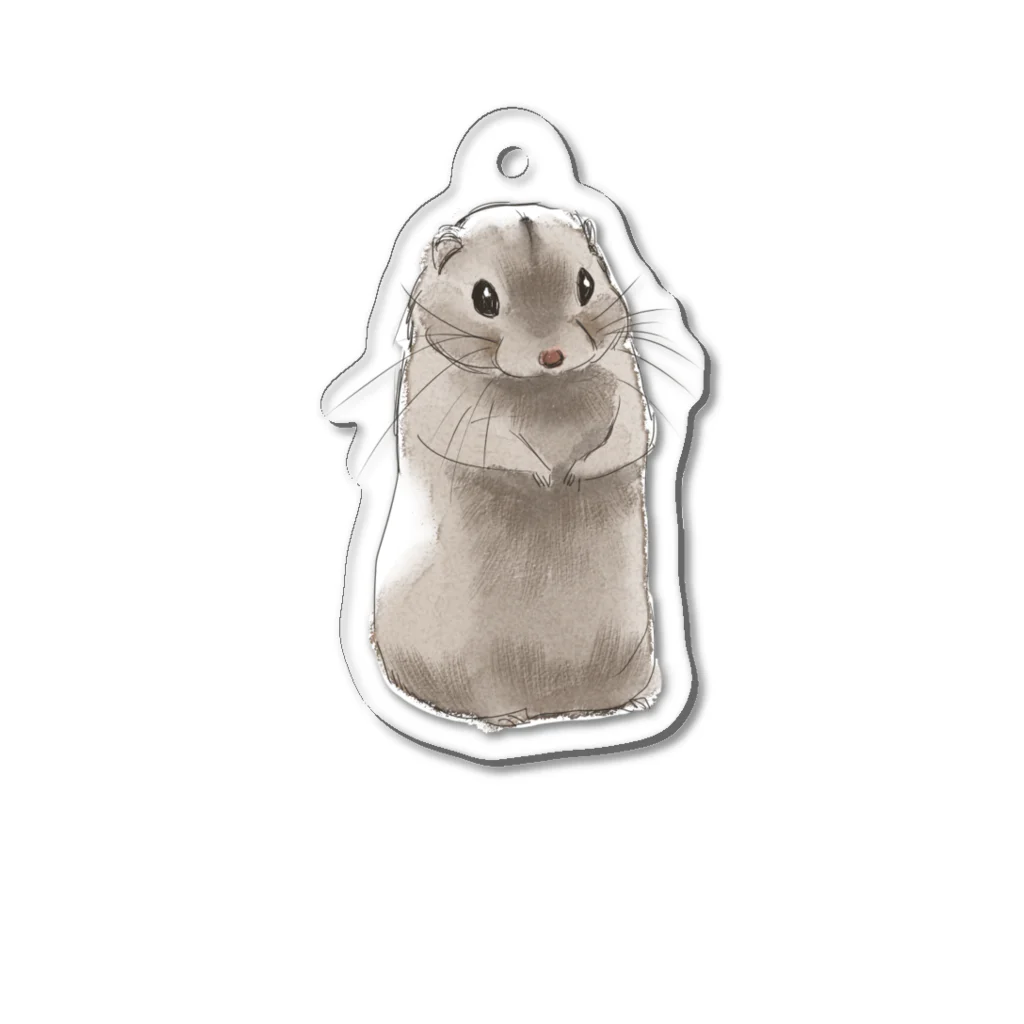 ねずりすSHOPのステップレミングのお兄ちゃん Acrylic Key Chain