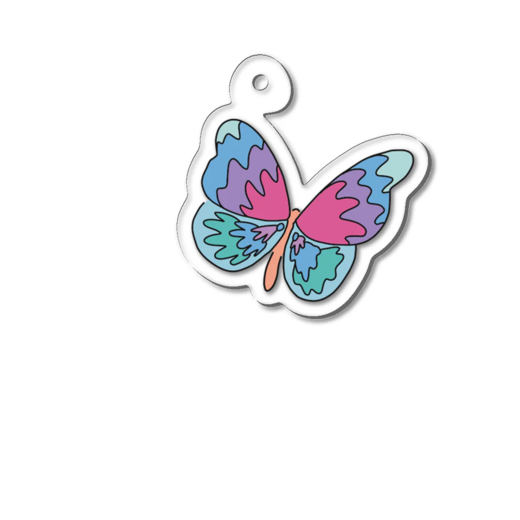 🏝MANARiN🌺のHappy Butterfly アクリルキーホルダー