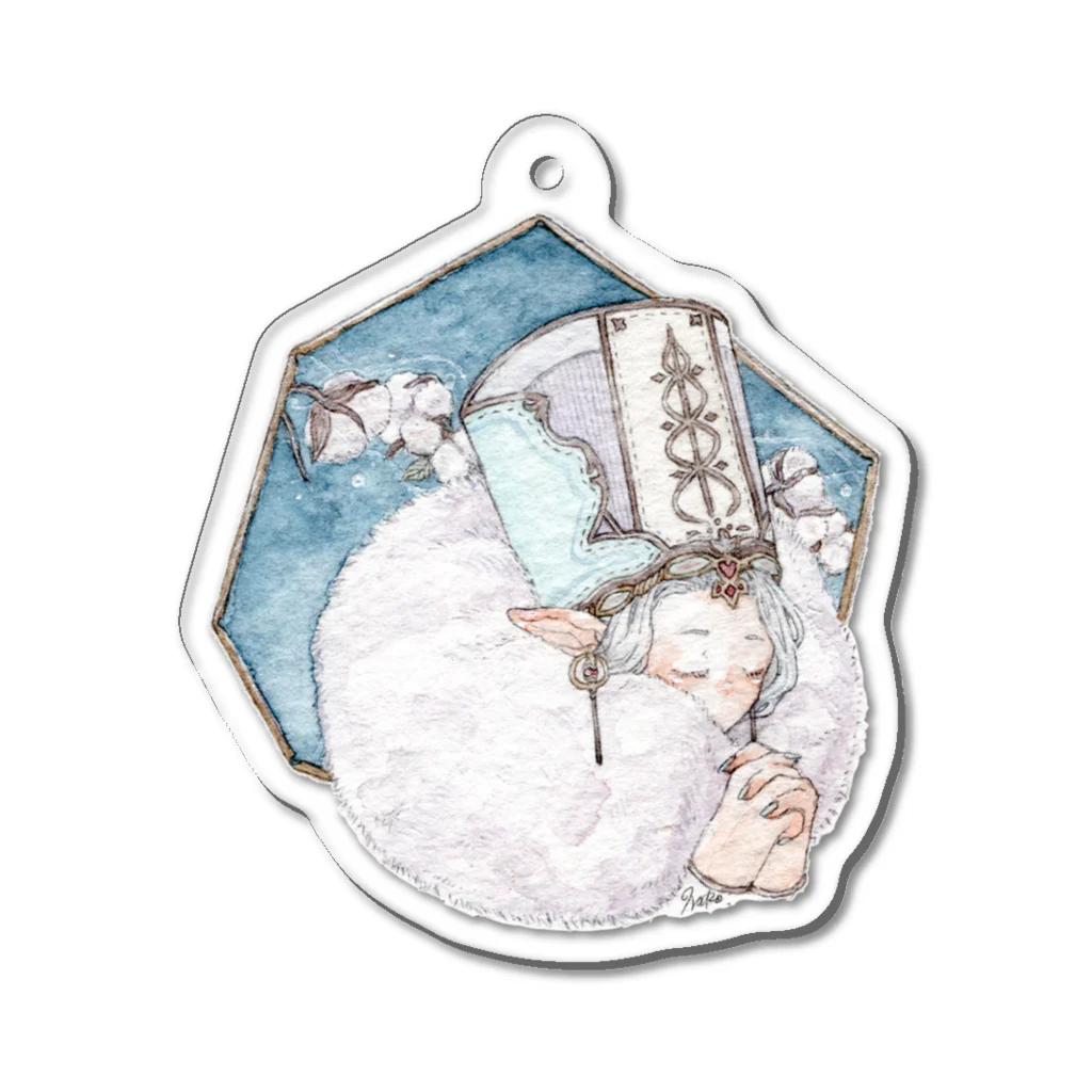 なこ＠神展8/8-15のcottons Acrylic Key Chain