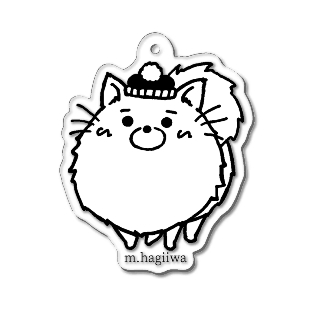 萩岩睦美のグッズショップのアクリルキーホルダー　んまちゃん Acrylic Key Chain