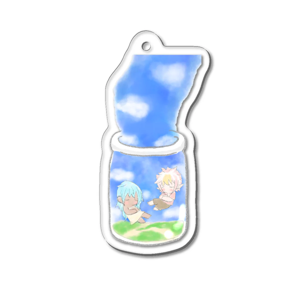 蒼空のSSテラリウム Acrylic Key Chain