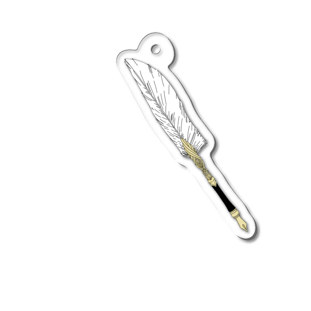 wacaocacaoのWriting Acrylic Key Chain