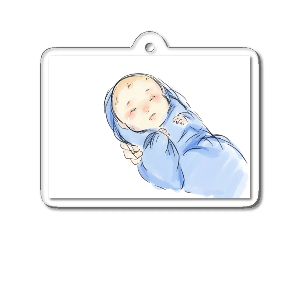 mintarouのBABY アクリルキーホルダー