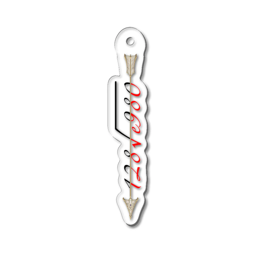 リゲル≒アルゲバルのILoveYou Acrylic Key Chain