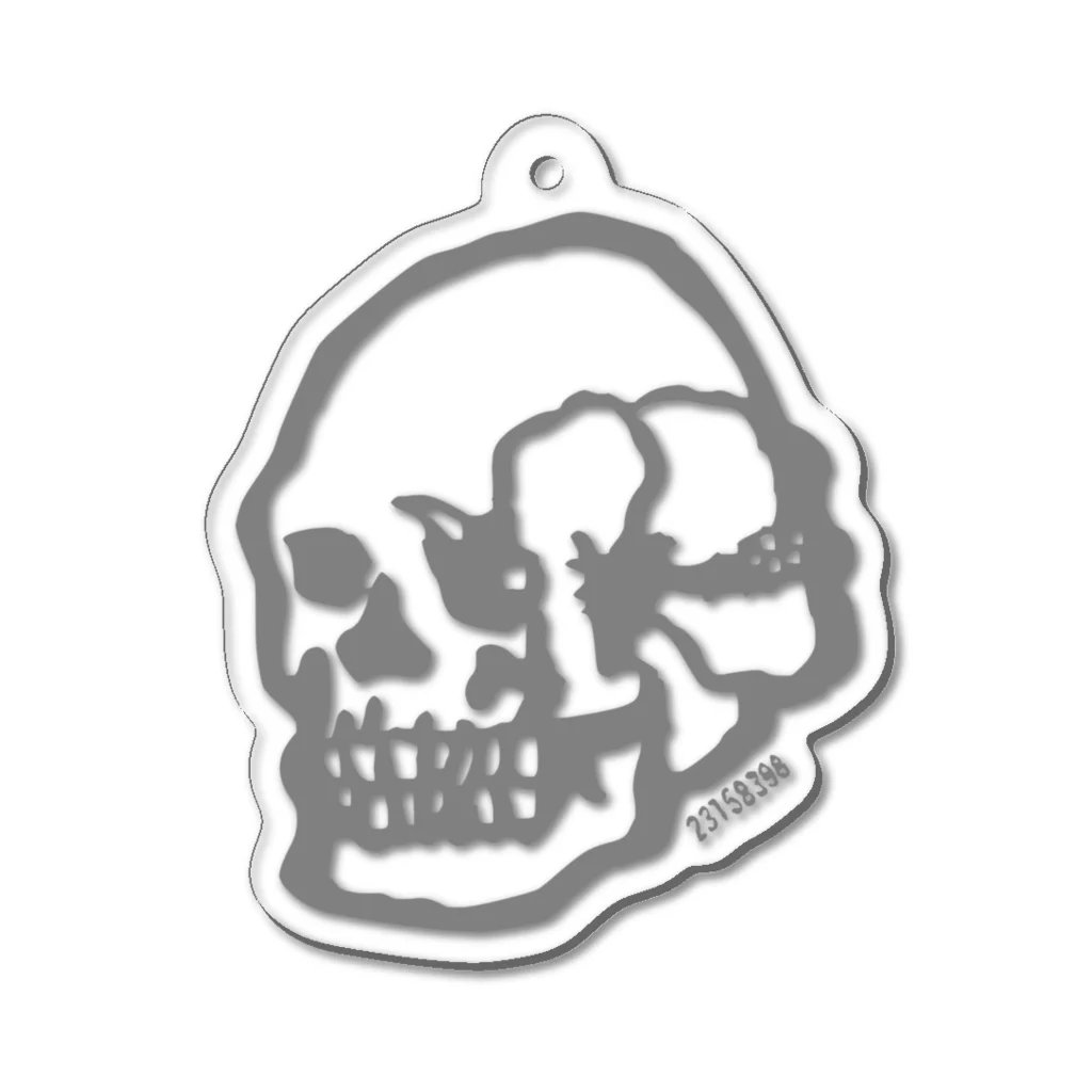 FMK-OのSkull vase "GR" Acrylic Key Chain