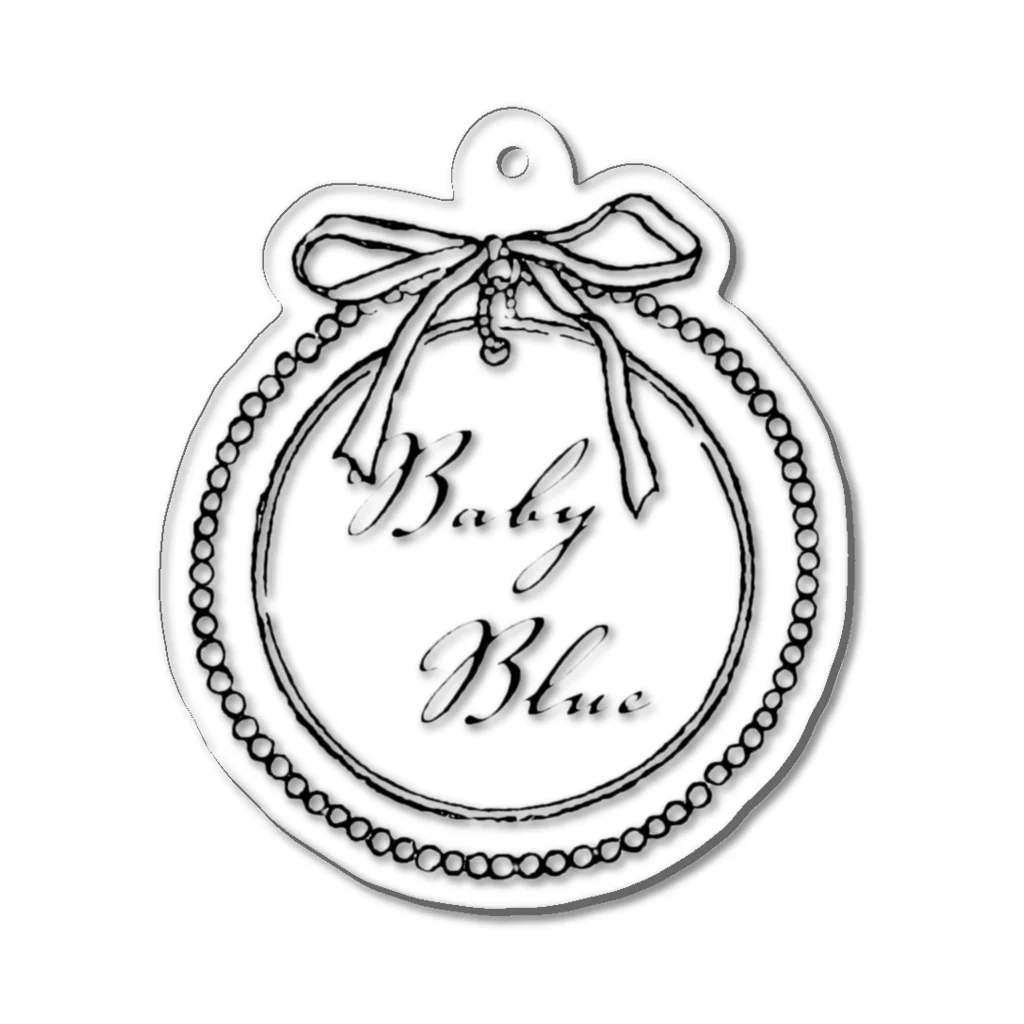 Baby Blue のour babyblue Acrylic Key Chain