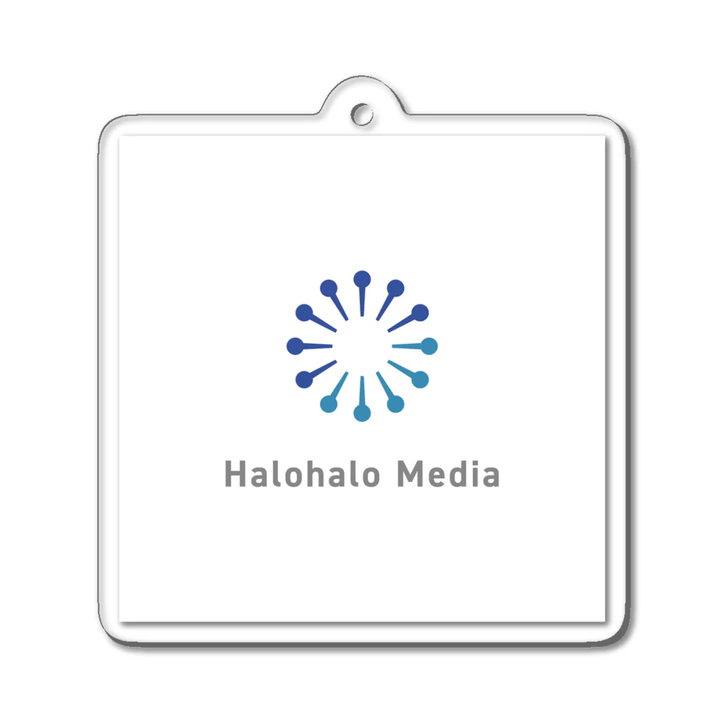 HASSYのHalohalo Media Acrylic Key Chain