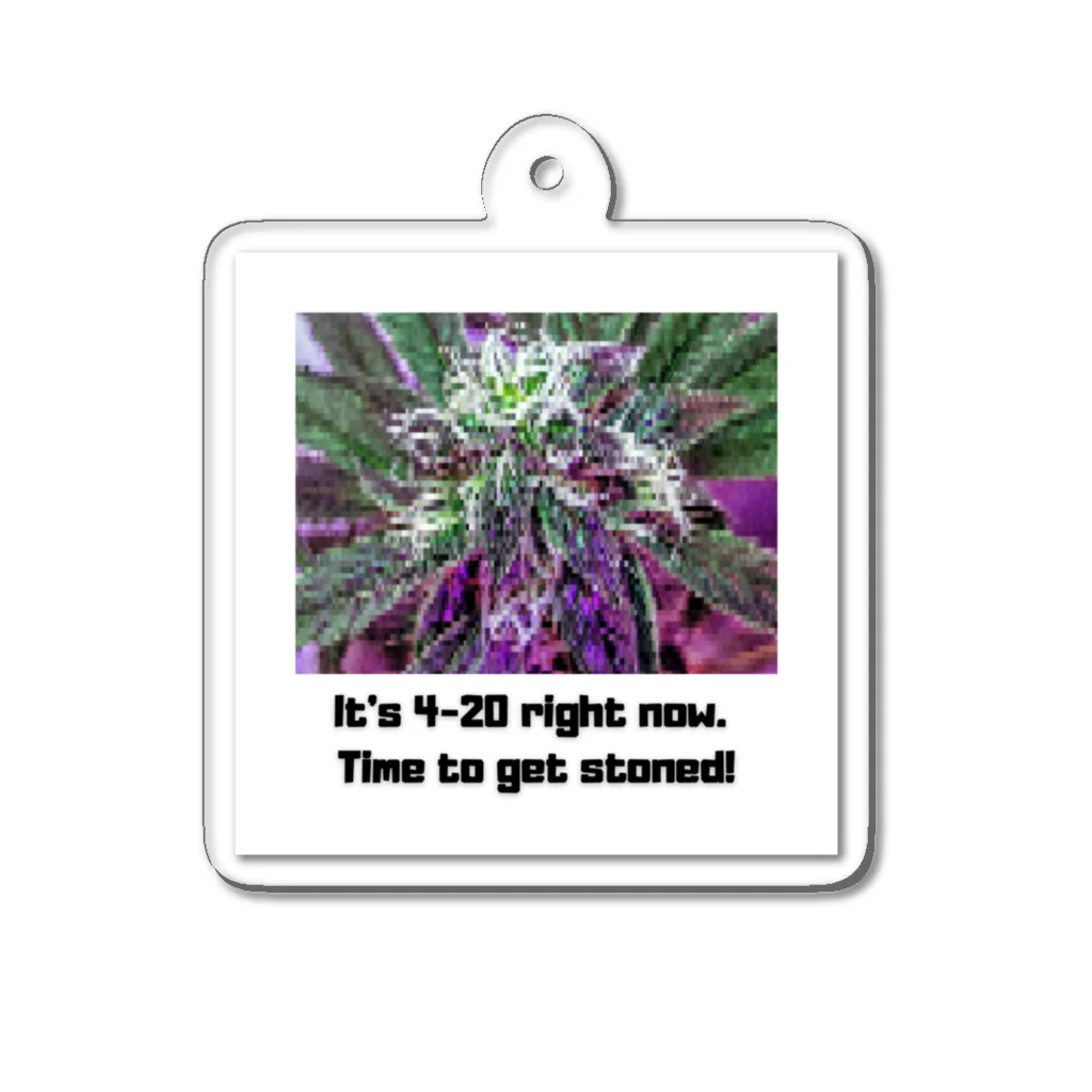 kaoi_Teouの420 Time to get stoned! Acrylic Key Chain