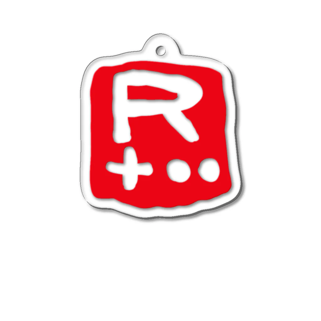 R-GAMES2.0のR-GAMESのピクトグラムグッズ Acrylic Key Chain