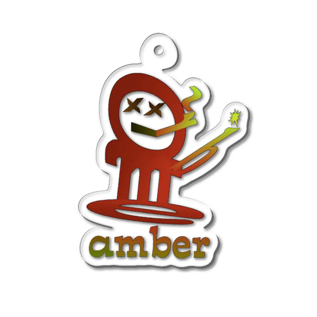 amberのamber#7「alien」 アクリルキーホルダー