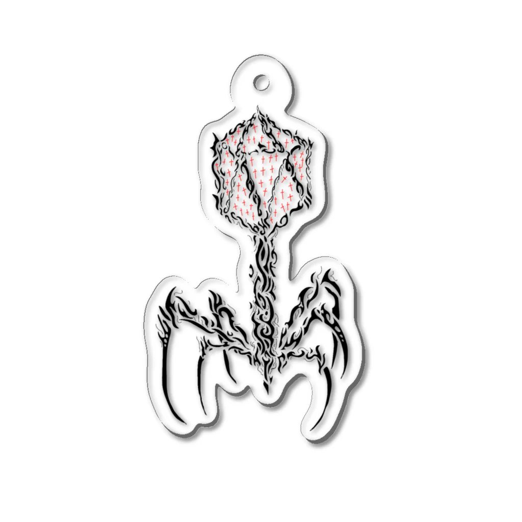 龍々飯店のT2 phage  Acrylic Key Chain