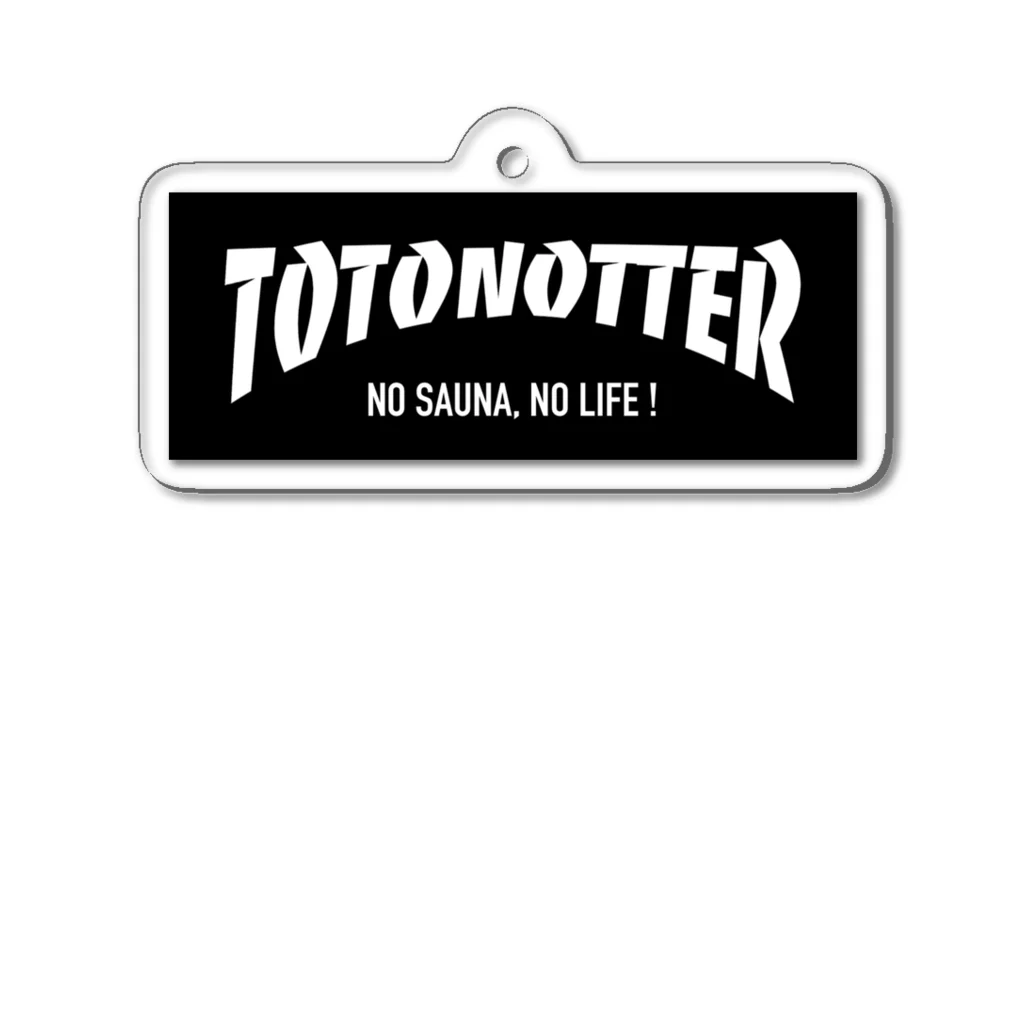 ◆１３◆のNO SAUNA, NO LIFE ! Acrylic Key Chain