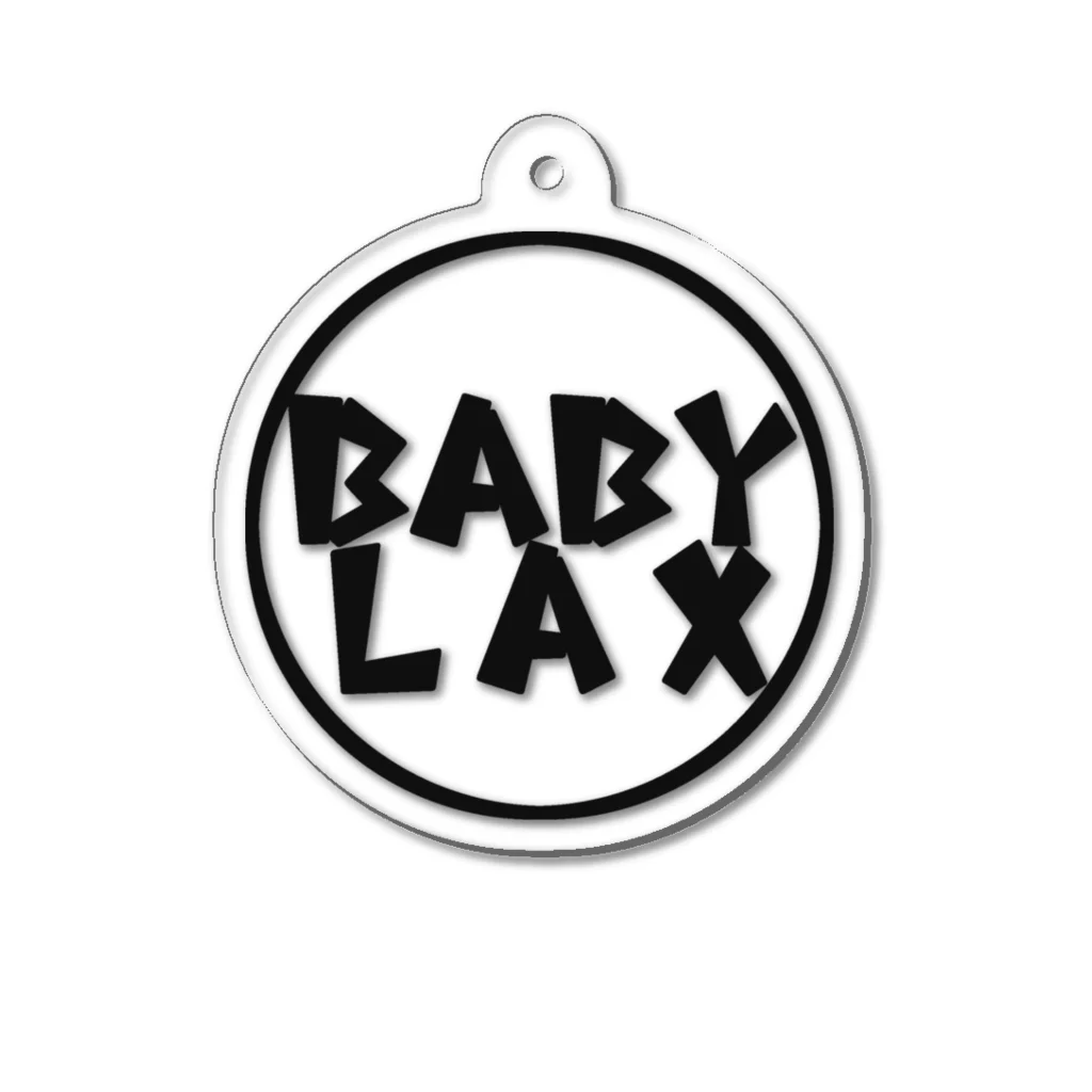 BABYLAX（ベイビーラックス）の【公式】BABYLAX黒丸type Acrylic Key Chain