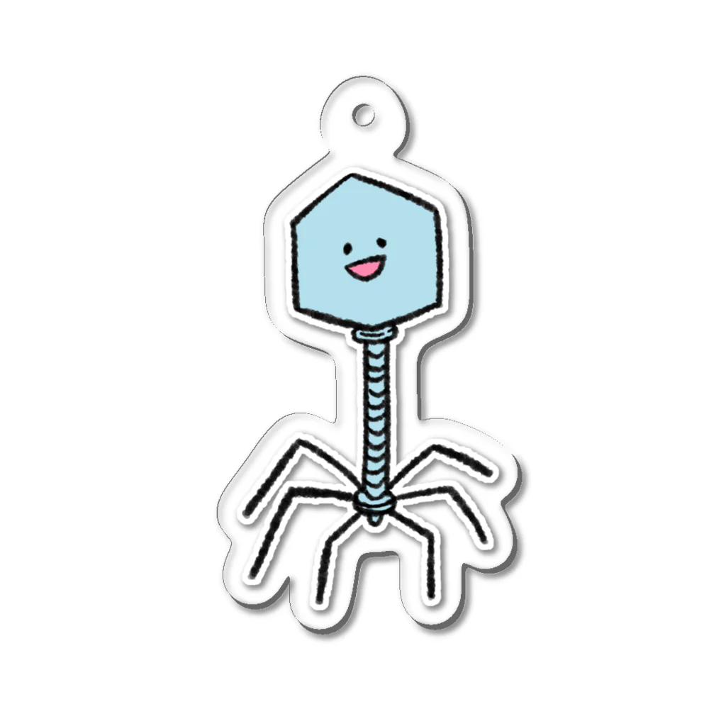 Phage Daisuki Clubのマイオちゃん Acrylic Key Chain