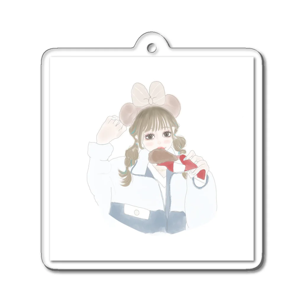 ちゃんみきすとあのみきちゃんグッズ Acrylic Key Chain