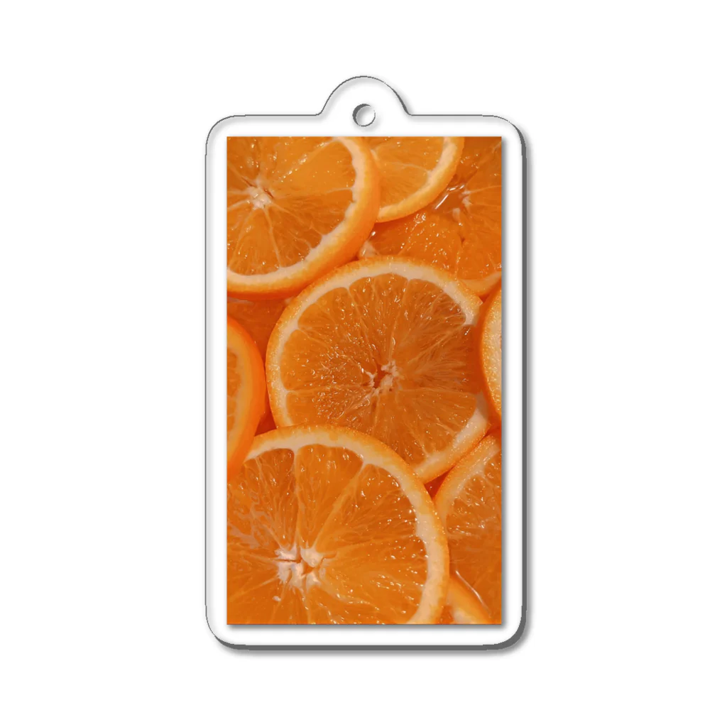 kurageのオレンジ Acrylic Key Chain
