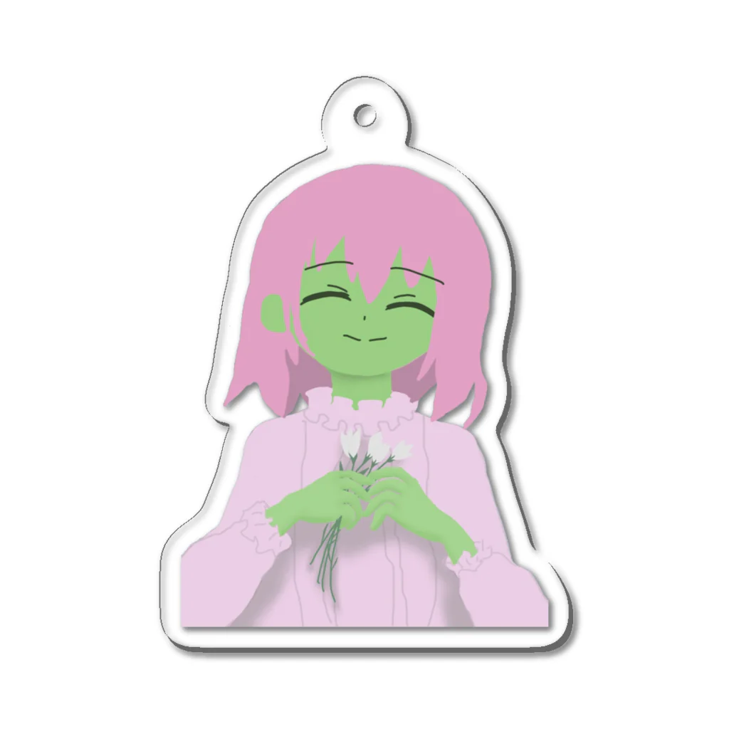 ウのウーホルダー Acrylic Key Chain