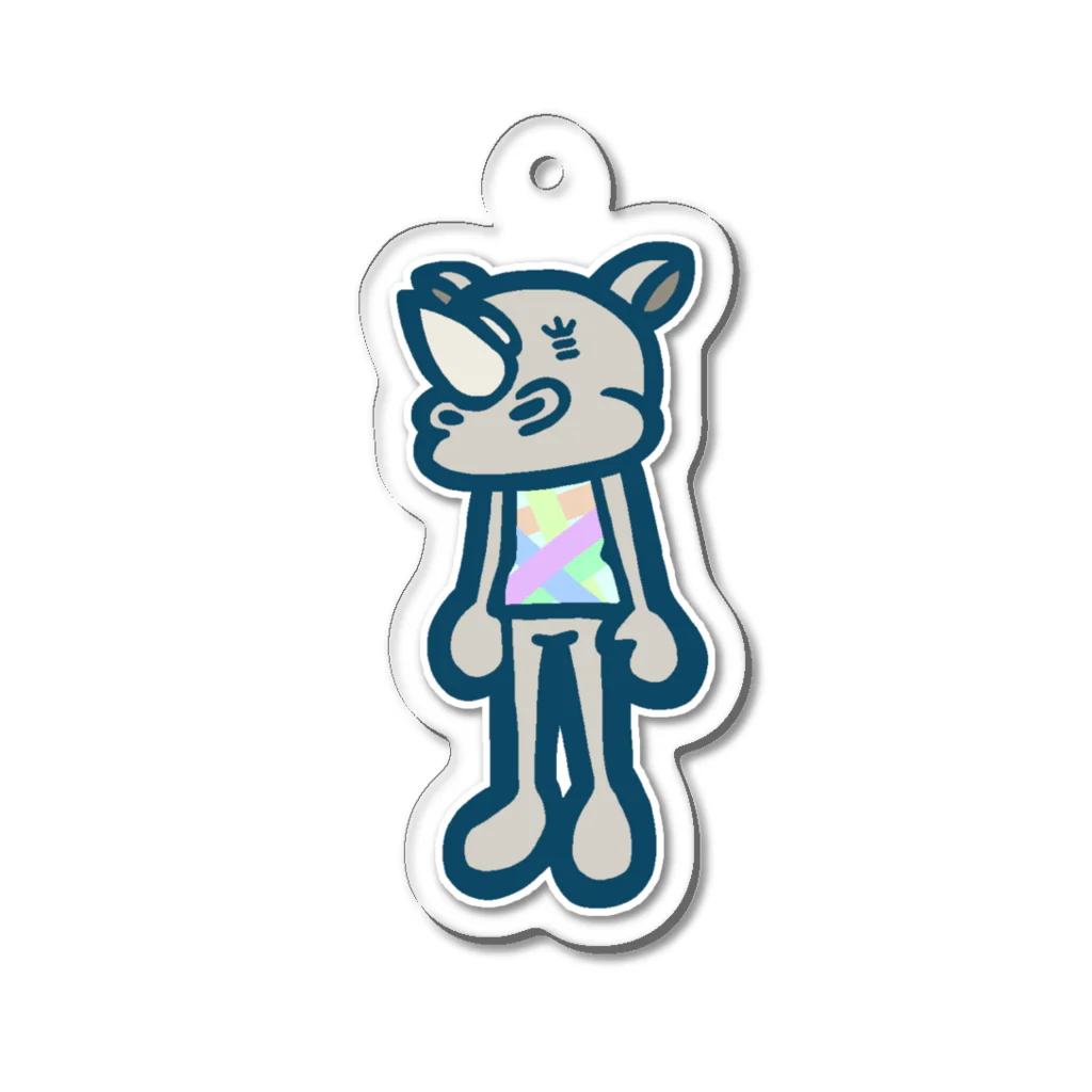 pipippuのさいぃ Acrylic Key Chain