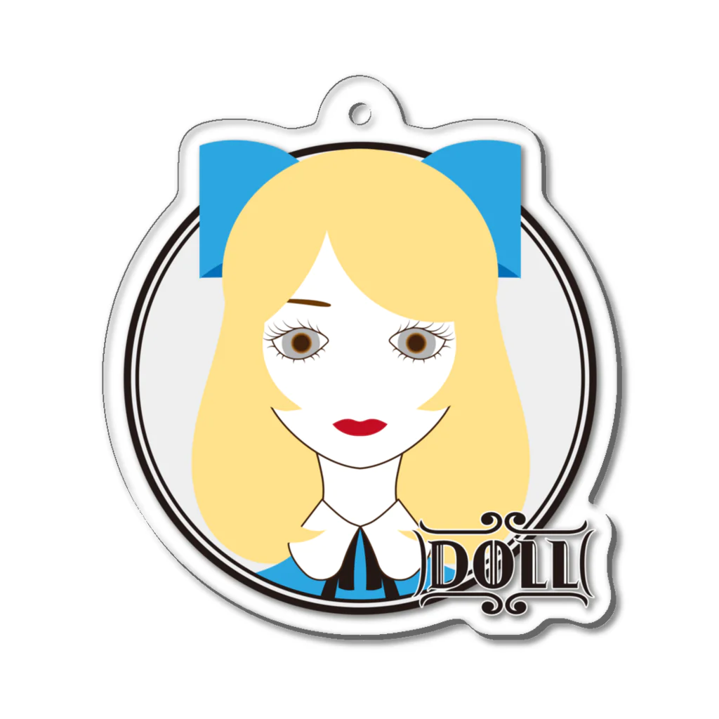 A33のDOLL 04 Acrylic Key Chain