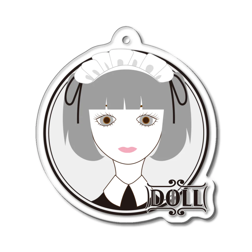 A33のDOLL 02 アクリルキーホルダー