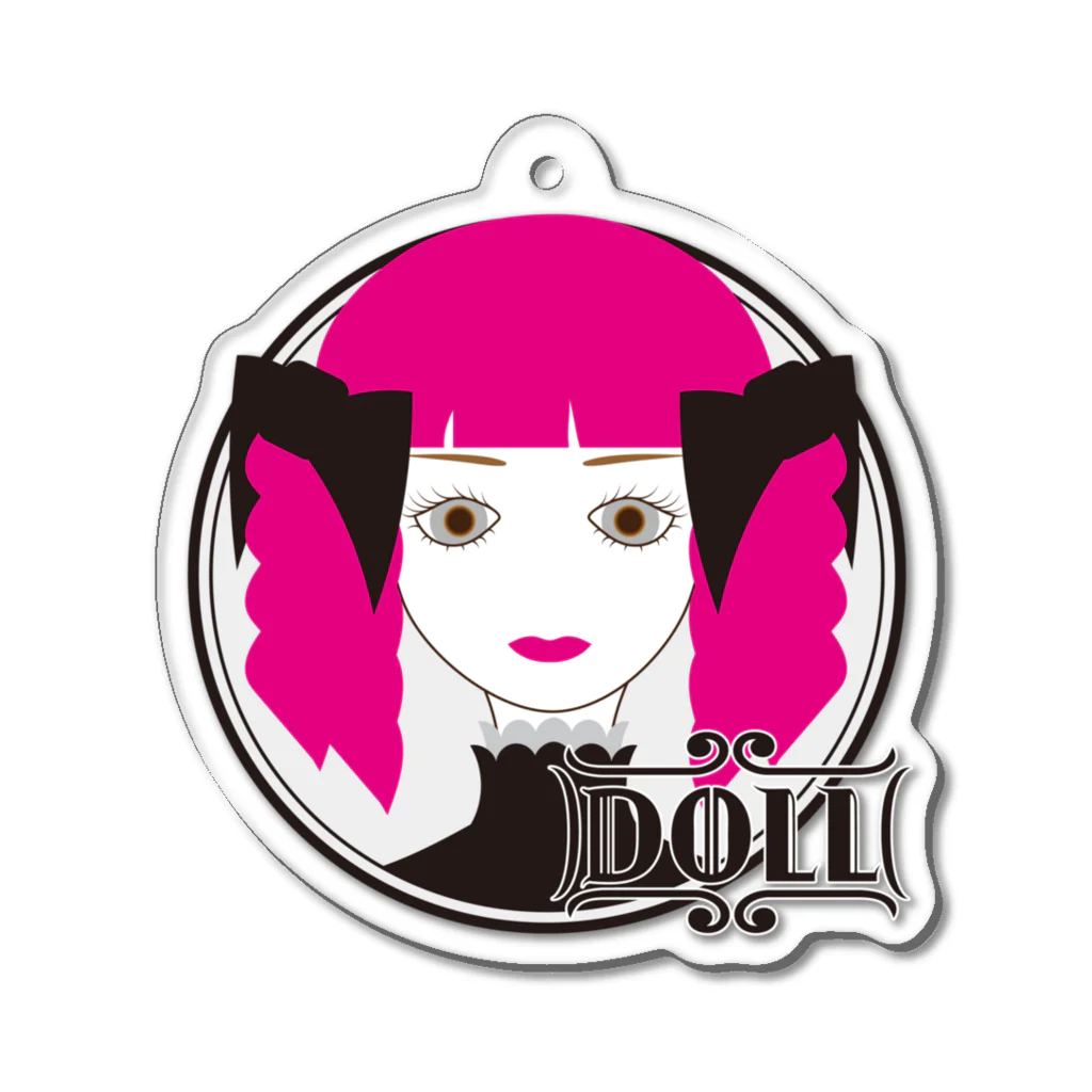 A33のDOLL 01 アクリルキーホルダー