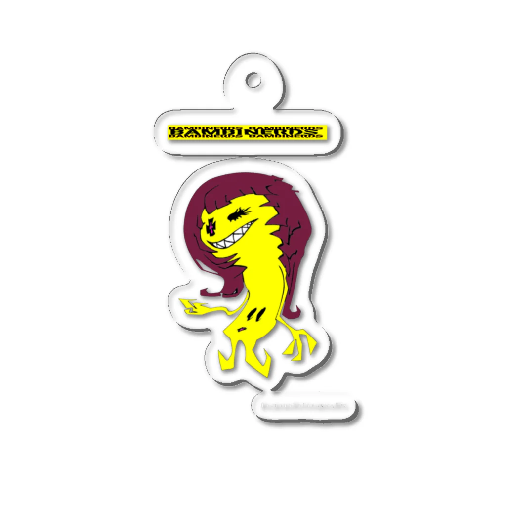 BAMBINERDSのBrownie Acrylic Key Chain