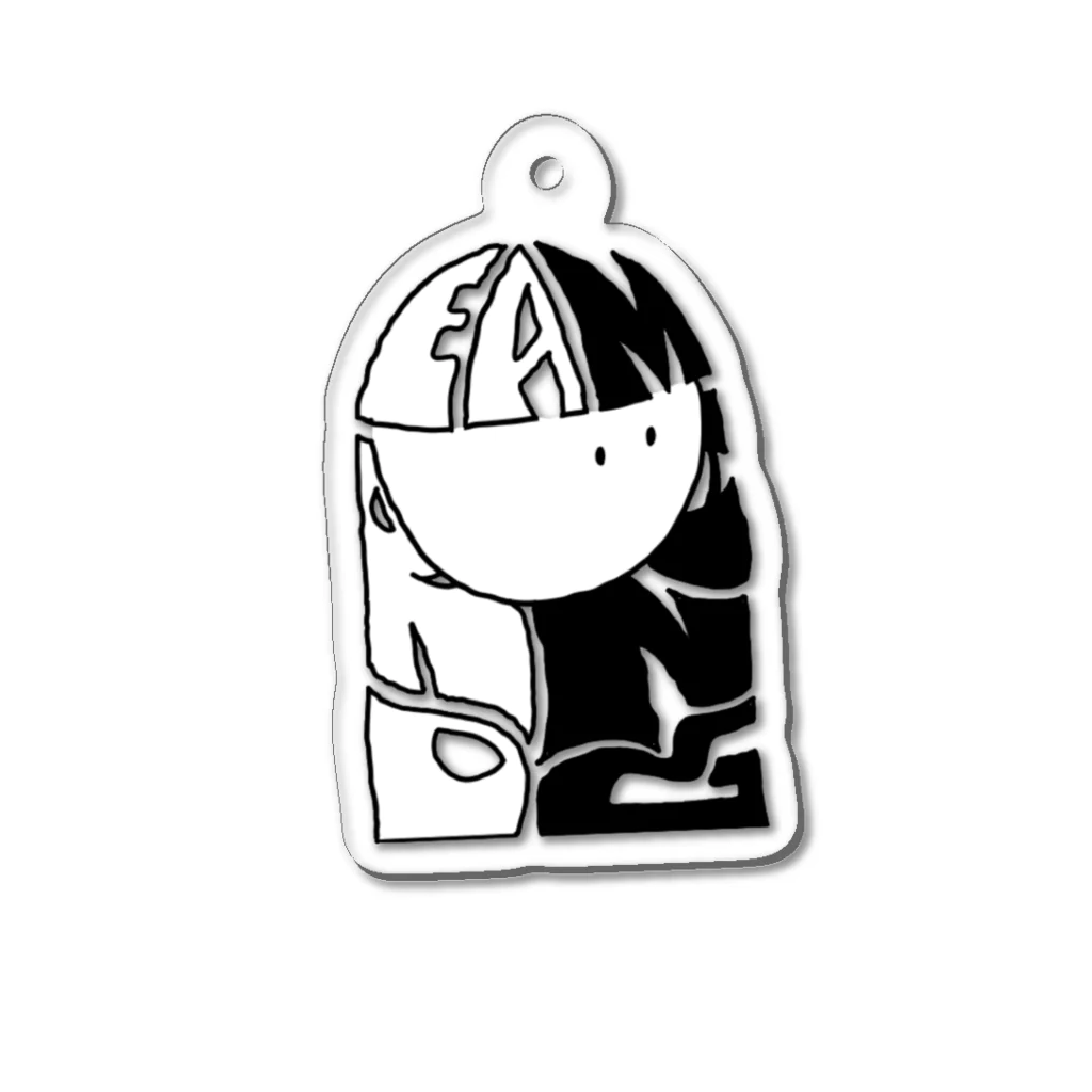 OYASUMI STOREのdreaming girl Acrylic Key Chain