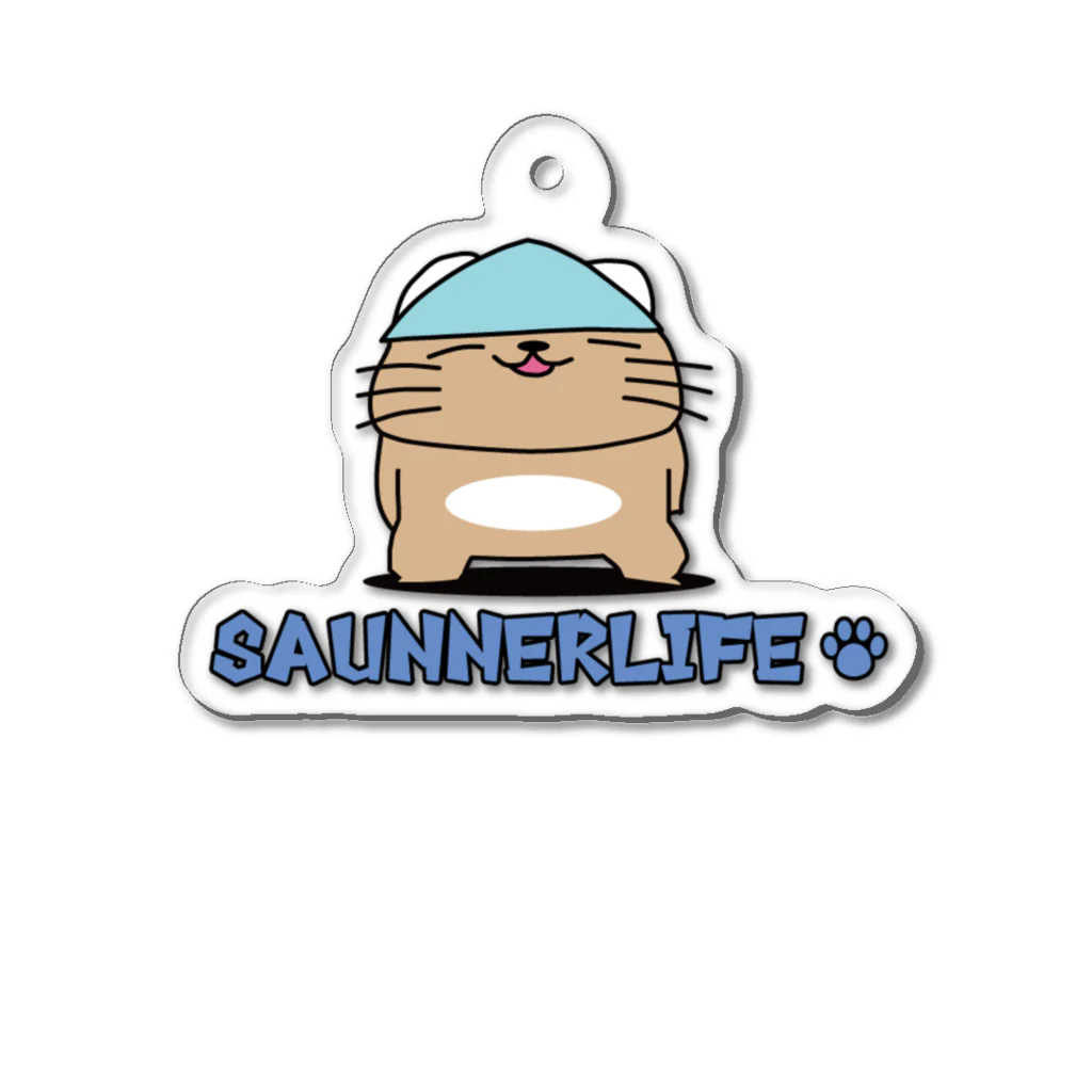 SAUNNERLIFE公式オンラインショップのさうにゃにゃん Acrylic Key Chain