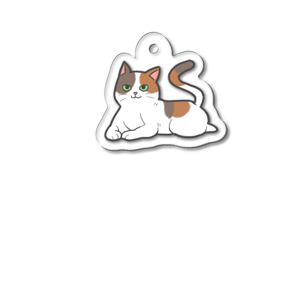 Maeken Gamesのみけねこ Acrylic Key Chain