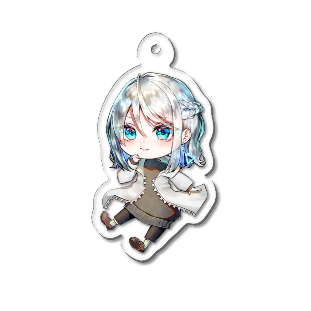 ロップ✲歌うボカロℙ　グッズ販売所のロップ公式・うちの子グッズ（feat.久咲まい） Acrylic Key Chain