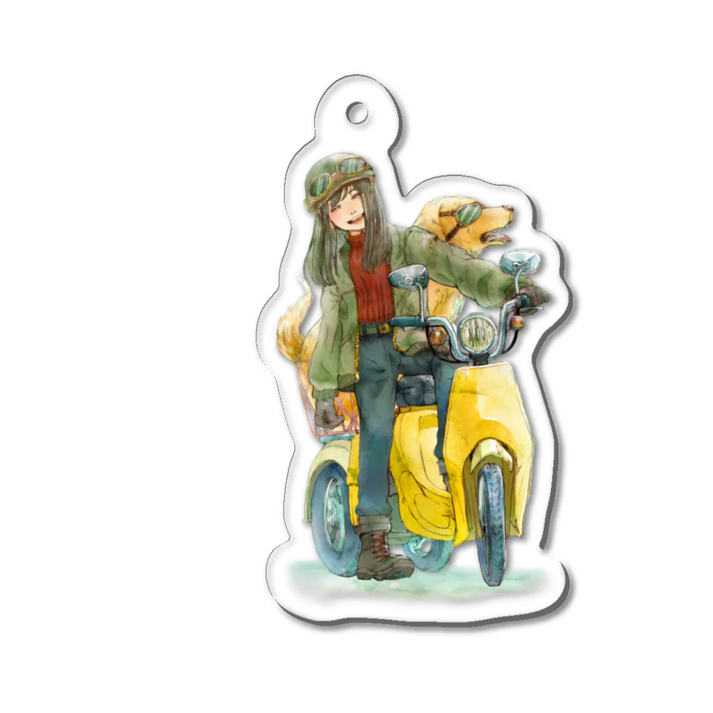 渡邊 春菜のHello Acrylic Key Chain